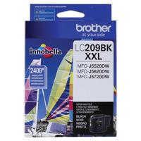 

Brother LC209 Innobella Super High Yield XXL Series Black Ink Cartridge, 2400 Pages Yield