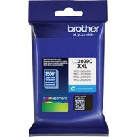 

Brother LC3029 XXL INKvestment Super High-Yield Cyan Ink Cartridge, 1500 Page Yield