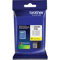 

Brother LC3029 XXL INKvestment Super High-Yield Yellow Ink Cartridge, 1500 Page Yield
