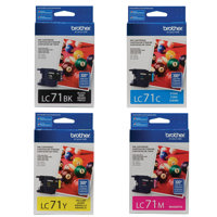

Brother Innobella Standard Yield Ink Cartridge, 300 Page Yield Bundle With 4 /Black Ink / Cyan Ink / Magenta Ink / Yellow Ink