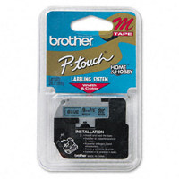 

Brother 0.35" Black on Blue Non-Laminated Tape for P-touch (26.2')