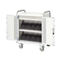 

Bretford 36 Unit Tablet Storage and Charging Cart with 5" Swivel Locking Casters