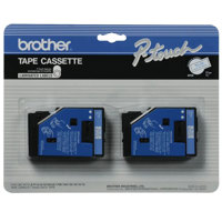 

Brother 0.47" Blue On White Tape for P-Touch Labelers, 25.2', 2 Pack