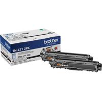 

Brother TN2212PK Standard-Yield Black Laser Toner Cartridge for HL-3140CW, HL-3170CDW, HL-3180CDW, MFC-9130CW, MFC-9330CDW, MFC-9340CDW Laser Printers, 2500 Page Yield, 2-Pack