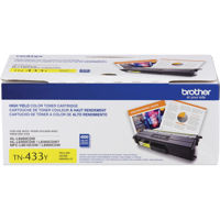 

Brother TN433 High Yield Toner Cartridge, Up to 4000 Pages, Yellow