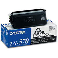 

Brother TN570 High Yield Black Toner Cartridge, Approximate 6,700 Page Yield