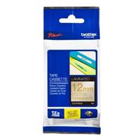 

Brother TZe-PR234 12mm (0.47") Gold on Premium Glitter White Laminated Labeling Tape for P-touch Printer, 26.2'