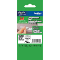 

Brother 0.7" Black on White Security Tape for P-touch (26.2')
