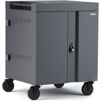 

Bretford 16-Device CUBE Charging Cart for Chromebooks, Laptops & Tablets, Charcoal