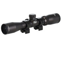 

BSA Optics 2.5-8x36 Tactical Weapon Riflescope, Matte Black with Mil-Dot Reticle, Finger Adjustable Turrets, 30mm Tube with Rings