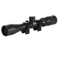 

BSA Optics 3.5-10x40 Tactical Weapon Riflescope, Matte Black with Mil-Dot Reticle, Finger Adjustable Turrets, 30mm Tube with Rings