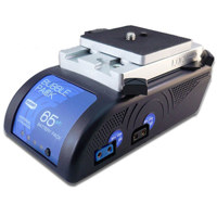 

BlueShape BubblePack 65 Wh Lithium-Ion Battery Pack with Charger, 4-LED Gauge, Two Regulated 8.4V or 11.1V P-Tap Outputs