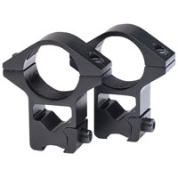 

BSA Optics 1" Diameter Weaver Style, High Mounting Rings for Air Rifles & .22 Rim Fires, Matte Black.