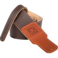 

Boss 2.5" Premium Leather Guitar Strap, Brown