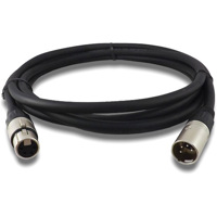

BlueShape PWC44 9.8' Aux 4-Pin XLR Male to 4-Pin XLR Female Power Cable for Power Stations Family on 14V Output