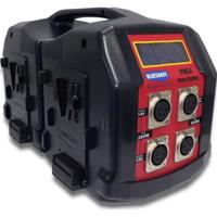 

BlueShape V-lock 4 Battery Power Station with 2x28V/2x14V at 560W/280W Output Thru XLR Connectors