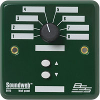 

BSS Soundweb 9015 Wall Panel, 8 Position Source/Preset Selector, Up/down Pair Wall Controller, Beige (UK Type Fitting)