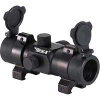 

BSA Optics Tactical Weapon 1x28 Red Dot Sight, 5 MOA Red Dot, Fully Coated Optics, Picatinny/Weaver Rail Mount,