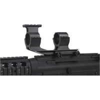 

BSA Optics Tactical Weapon TWAR223RM One Piece Picatinny Rail Mount with 1" Rings with Top Picatinny Mount on Front Ring