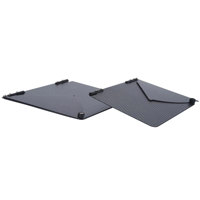 

Bright Tangerine Blacklight Carbon Fiber Side Flags, Pair, Includes Flag Mounts with Variable Side Wing