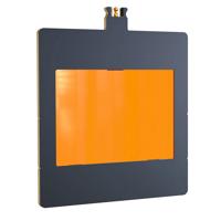 

Bright Tangerine 4x5.65" Filter Tray for Blacklight Matte Box