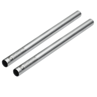 

Bright Tangerine 9" Drumstix 15mm Sterling Titanium Support Rods, Pair