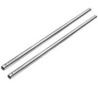 

Bright Tangerine 18" Drumstix 15mm Sterling Titanium Support Rods, Pair