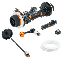 

Bright Tangerine Revolvr Dual-Sided 15mm Studio Follow Focus Kit, Includes 4D Speed Crank, Handwheel Extension, Hard Stop Pack, 15mm LWS Core Bridge, Marking Disc (Large Handwheel)