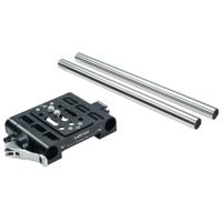 

Bright Tangerine Left Field 19mm Studio Quick Release Bridgeplate Base Kit, Includes Drumstix Support Rod