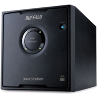 

Buffalo Technology DriveStation Quad 8TB (4x 2TB) 4-Drive Bay USB 3.0 RAID Desktop DAS