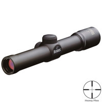 

Burris Optics 2.75x20mm Scout Series Riflescope, Matte Black Finish with 2nd Focal Plane Heavy Plex Reticle, 1" Center Tube