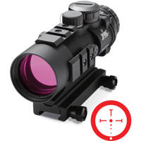 

Burris Optics AR-536 5x36 Red or Green Dot Weapon Sight with Illuminated Ballistic/CQ Reticle, Works Best with 5.56 or 7.62 Ammunition.