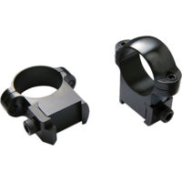 

Burris Optics 420044 Zee Solid Steel 30mm (1.18") Medium Rings with Matte Black Finish, Fits Weaver-Style Bases