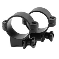 

Burris Optics 420071 Rimfire/Airgun 1" Medium .22 Cal Aluminum Rings with Gloss Black Finish