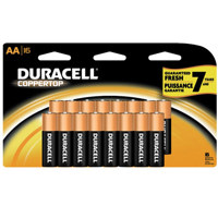 

Duracell CopperTop AA Alkaline Battery, 16-Pack