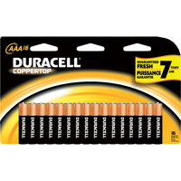 

Duracell CopperTop AAA Alkaline Battery, 16-Pack
