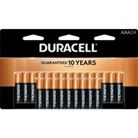 

Duracell CopperTop AAA Alkaline Battery, 24-Pack