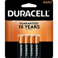 

Duracell CopperTop AAA 1.5V Alkaline Battery, 8-Pack