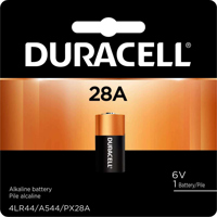 

Duracell PX28A 6V 105mAh Home Medical Alkaline Battery