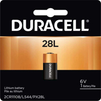 

Duracell PX28L 6V 160mAh Lithium Battery