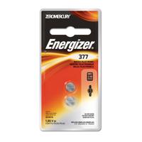 

Energizer 377 1.5V Zero-Mercury Silver Oxide Battery for Watches, Toys, Glucose Monitors and Calculators, 2 Pack