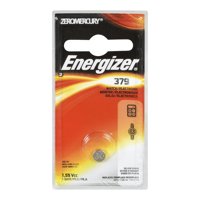 

Energizer 379 1.5V Zero-Mercury Silver Oxide Battery for Watches, Toys, Glucose Monitors and Calculators