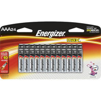 

Energizer Max AAA 1.5V Alkaline Battery 24-Pack