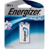 

Energizer 9V Ultimate Lithium Battery for Smoke Detectors, Professional Audio & Medical Devices