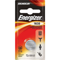 

Energizer 1632 3V Lithium Coin Battery for Heart-Rate Monitors, Keyless Entry, Glucose Monitors, Toys and Games