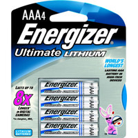 

Energizer AA 1.5V Ultimate Lithium Battery, 4-Pack