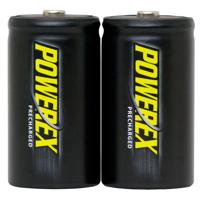 

Maha Powerex Precharged 1.2V 10000mAh Low Self-Discharge Rechargeable D NiMH Battery, 2-Pack