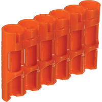 

PowerPax Storacell by Slim Line "AAA" Battery Caddy, Orange - Holds 6 "AAA" Batteries