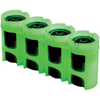 

PowerPax Storacell SlimLine C4 Battery Caddy, Holds 4x C Batteries, Moonshine Glow