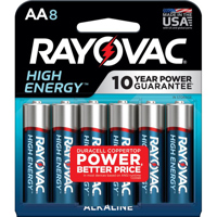 

Rayovac AA Alkaline Battery, 8-Pack